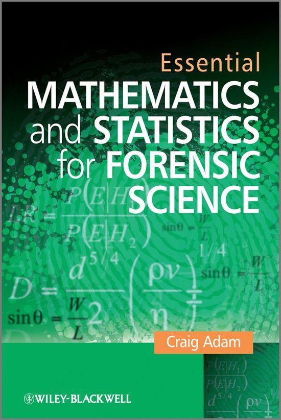 Essential Mathematics and Statistics for Forensic Science - cover