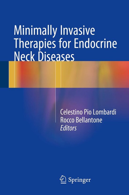 Minimally Invasive Therapies for Endocrine Neck Diseases - cover