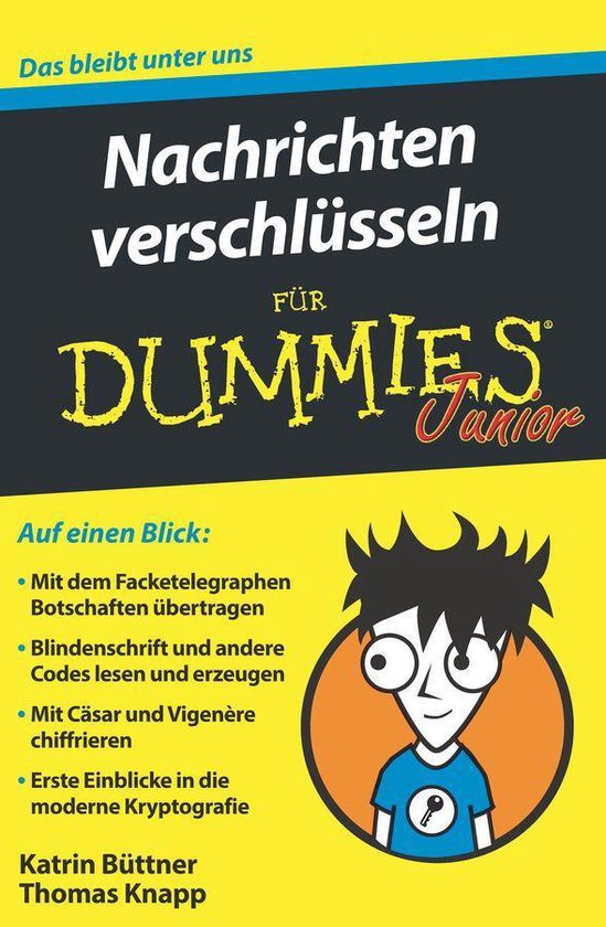 Für Dummies - Nachrichten verschlüsseln für Dummies Junio ... - cover