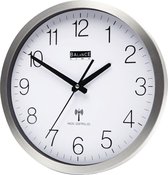 Horloge murale radiocommandée Balance Time - Radiocommandée - Aluminium - 30 cm