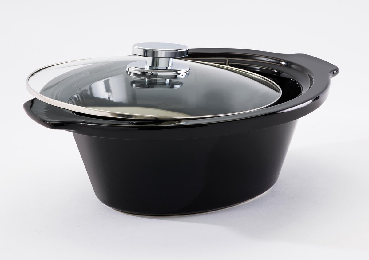 Afbeelding 3 van FRITEL Slow Cooker SC 2090 - Elektrische Simmerpot / Stoofpot - 1 tot 4 Personen - Keramische pot - 3,3l
