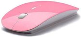 Draadloze Muis Dun 2.4g LED Optisch Roze