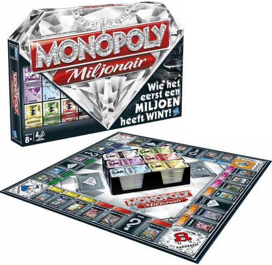 Onzin reactie diefstal Monopoly Miljonair - Bordspel | Games | bol.com