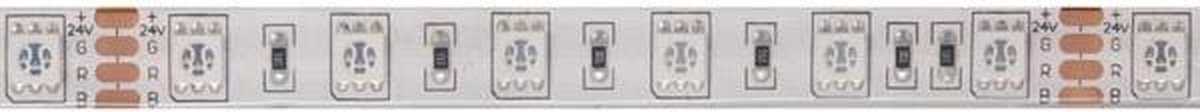 Velleman Ledstrip, flexibel, zelfklevend, IP61, 300 leds, 5 m, 24 V, RGB