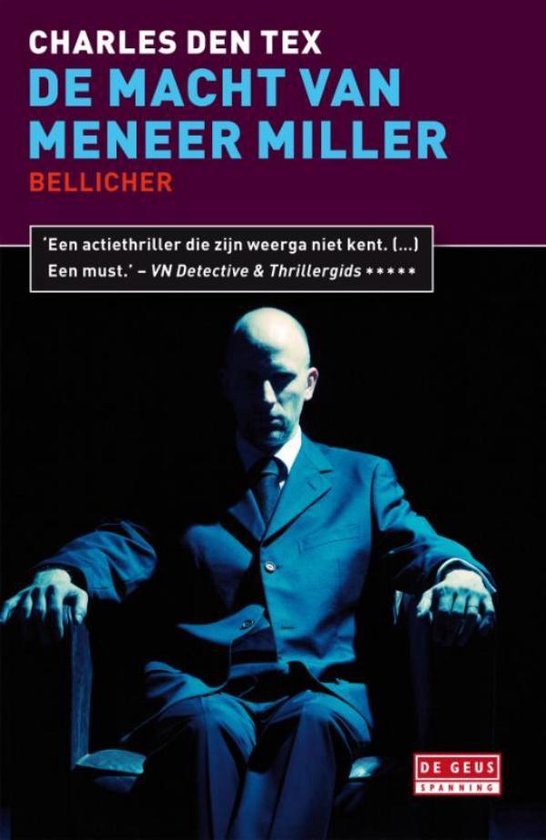 Boek cover De macht van meneer Miller van Tex, Charles Den (Onbekend)