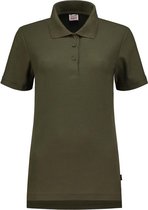 Tricorp poloshirt slim-fit dames - casual - 201006 - army - maat S