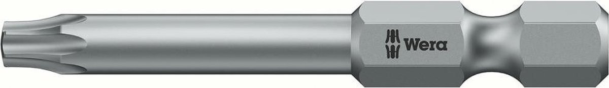 Wera 1/4" torx bit met boring - t8 x 89mm