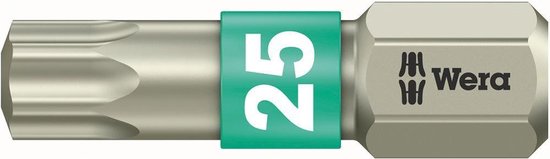 Wera Tools 867/1 Z TX 15x25 Mm DIY Box Bits - 10-Piece Torx Screwdriver Bit Set