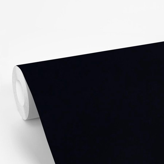 Papier peint photo en vinyle - Coupe transversale d'une cerise avec la pierre sur fond noir largeur 175 cm x hauteur 260 cm - Tirage photo sur papier peint (disponible en 7 tailles)