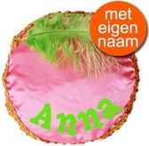 Pietenmuts met naam | lichtroze