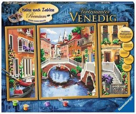 Ravensburger Schilderen op nummer Venetië - Hobbypakket | bol.com