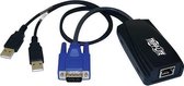 Tripp Lite B078-101-USB2 toetsenbord-video-muis (kvm) kabel