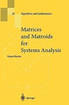 Matrices and Matroids for Systems Analysis