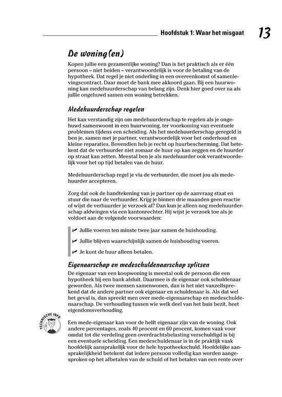 Hoofdstuk 1: Waar het misgaat. Pagina met tekst en iconen.