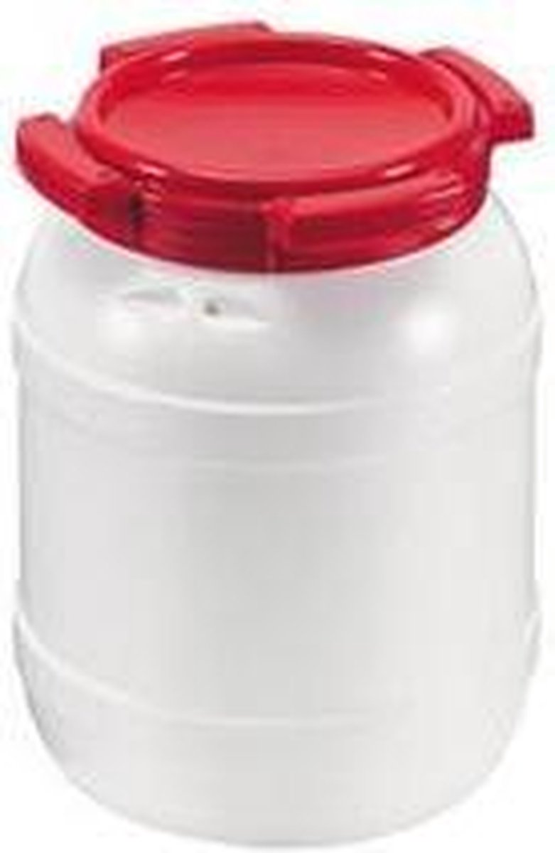 Standaard wijdmonds vat 6 l (un)