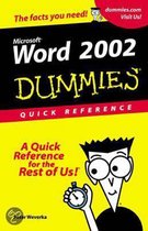 Word 2002 For Dummies