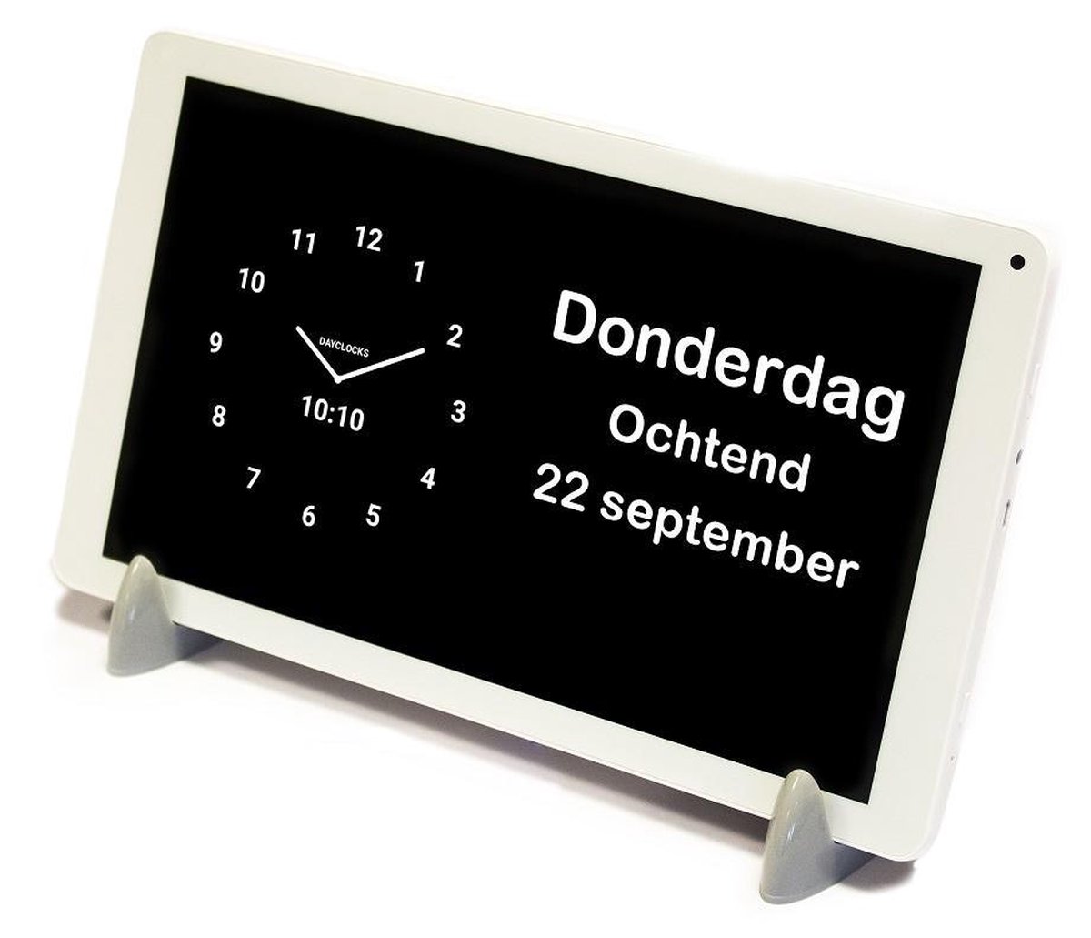 Dayclock Plus 10 Seniorenklok met Dag en Datum