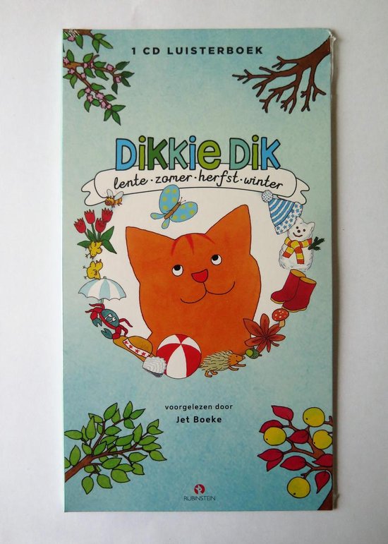 Dikkie Dik - Lente - Zomer - Herfst - Winter-Luisterboek - Jet Boeke | 