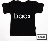 Kindershirt Baas |Korte Mouw | KMDB |