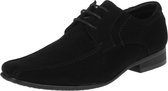 Luxe schoen zwart suède-42