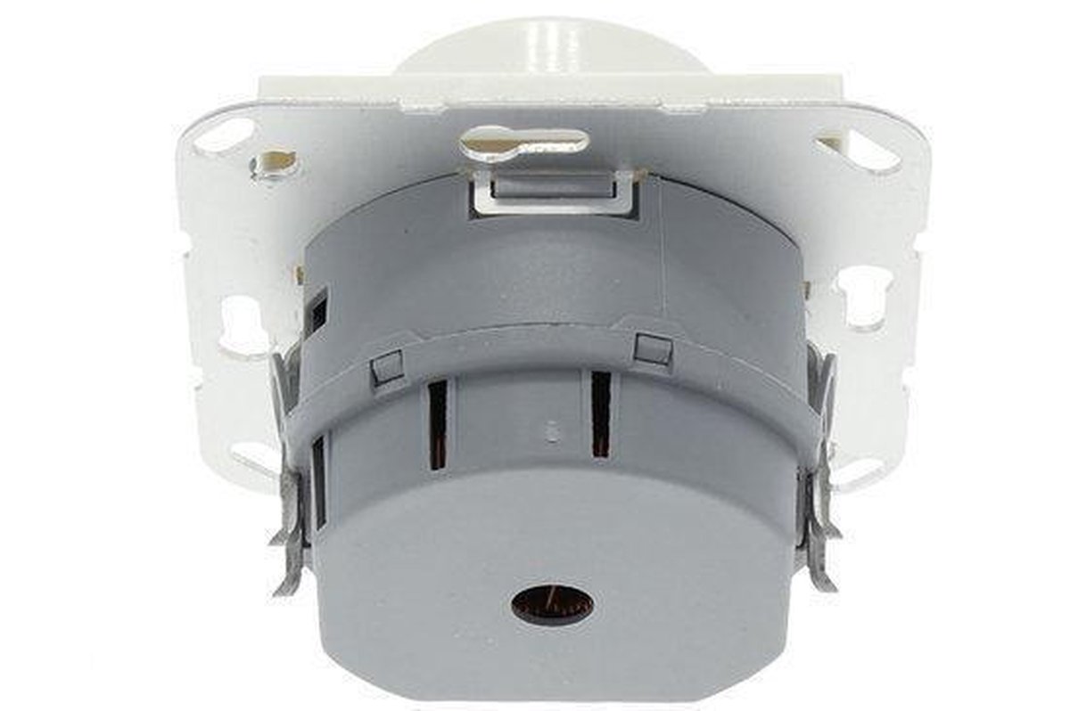 Jung AS500 Inbouw Dimmer Tot 500W Halogeen Drukwissel Polarwit