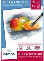 OLIE AQUARELBLOK CANSON A5 290GR 10VEL