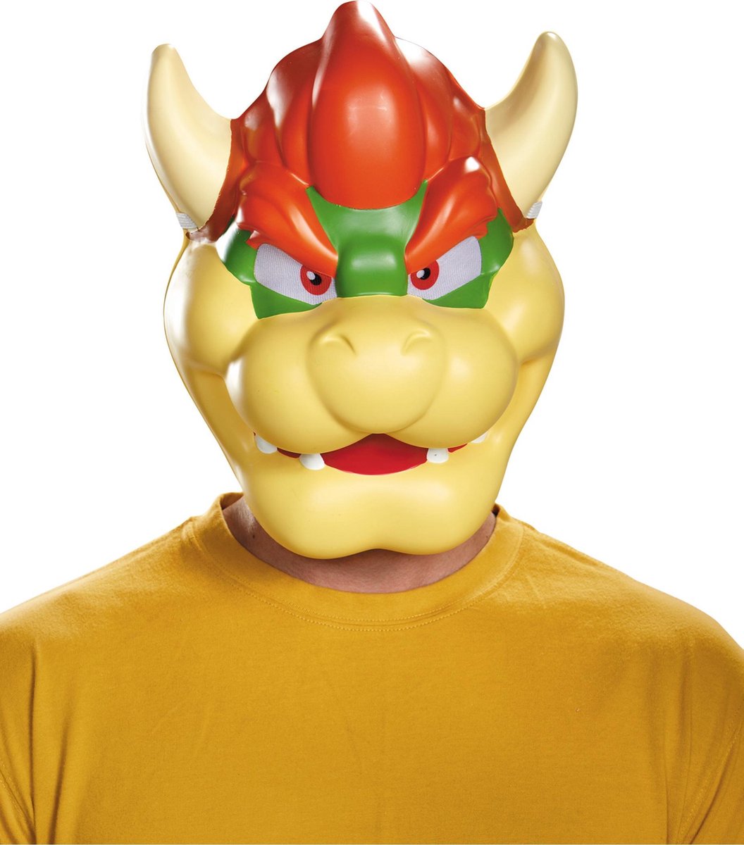 Vegaoo - Bowser Nintendo masker voor volwassenen