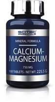 Scitec Nutrition - Scitec Essentials Calcium Magnesium - Mineraal Formule - 750 mg - 90 tabs - 90 porties