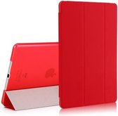 Tri-Fold Book Case met Wake/Sleep - Geschikt voor iPad 9.7 (2017/2018) Hoesje - Rood