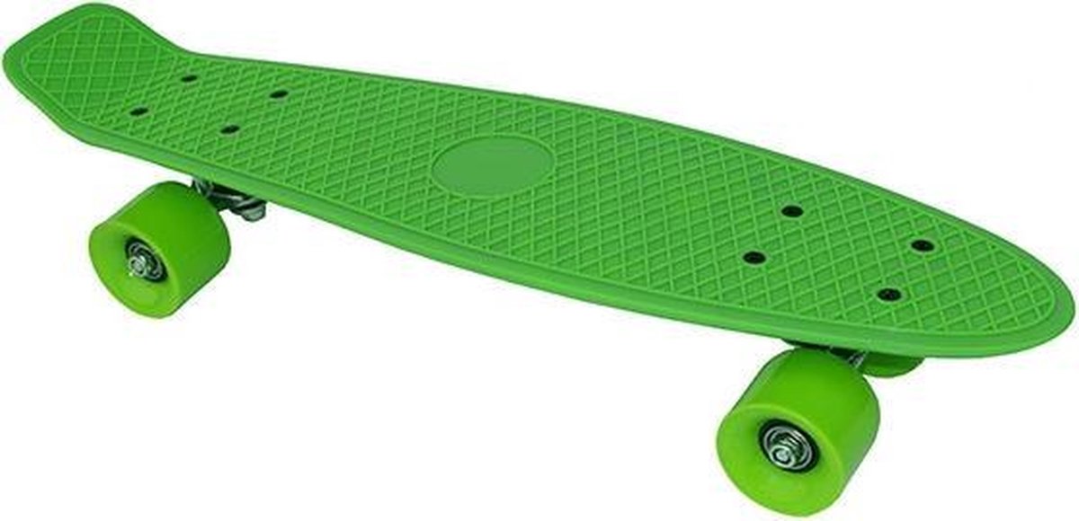 Retro Skateboard - Plastic Skateboard 55cm - Groen | bol.com