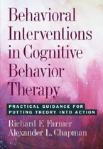Behavioral Interventions in Cognitive Behavior Therapy