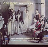 Johannette Zomer, Arthur Schoonderwoerd, Egidius Kwartet - Schubert: Lieder And Part Songs (CD)