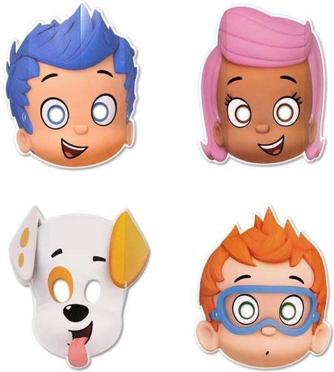 bol.com | Bubble Guppies maskers 8x
