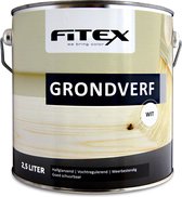 Fitex-Grondverf-Ral 9016 Verkeerswit 2,5 liter