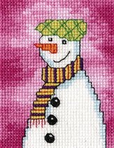 Borduurpakket Sneeuwpop Met Pet (249) - RTO