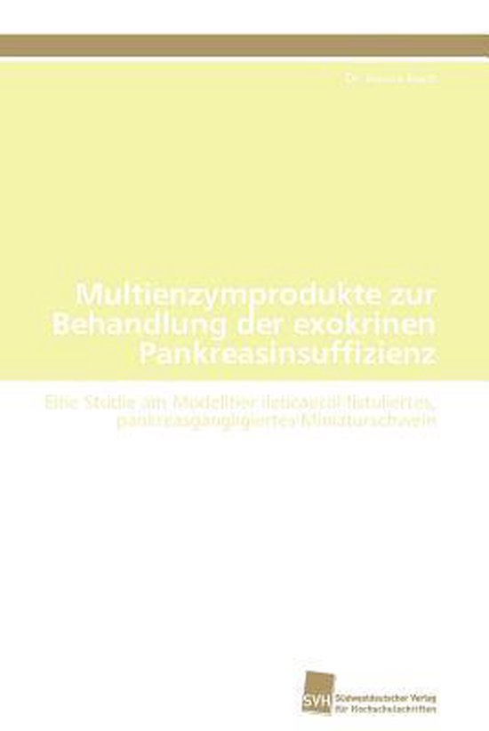 Multienzymprodukte zur Behandlung der exokrinen Pankreasinsu ... - cover