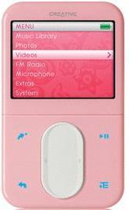 Creative Zen VisionM 30 GB Roze