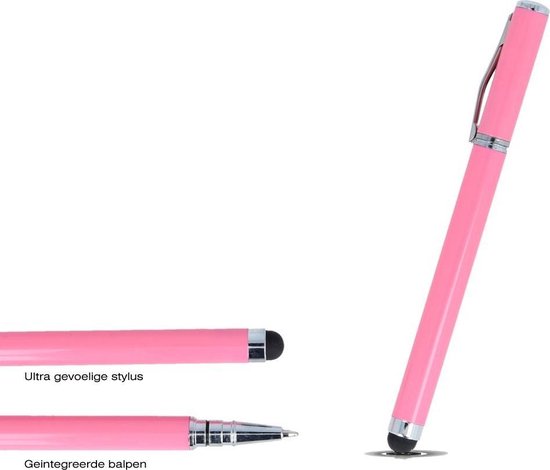 Voor een dagje uit Modieus bijtend Stylus pen Roze voor iPad | Galaxy | Samsung | Tablet | bol.com