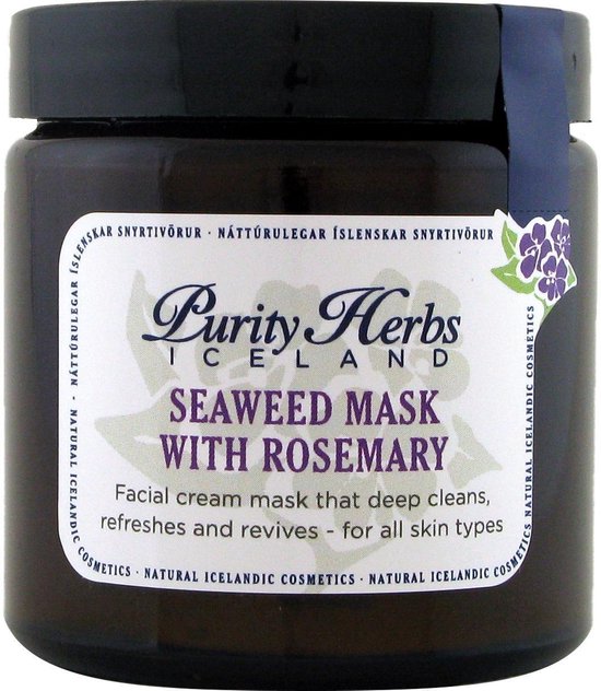 Actief houd er rekening mee dat aangenaam Purity Herbs - Gezichtsmasker Rozemarijn - Verstevigend masker met algen en  IJslandse... | bol.com