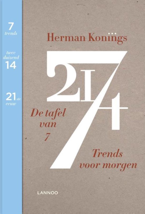 Cover van het boek 'De tafel van 7' van Herman Konings