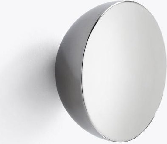 New Works Aura Wall Mirror Large - Stainless Steel