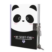 LEGAMI dagboek met slot - Panda