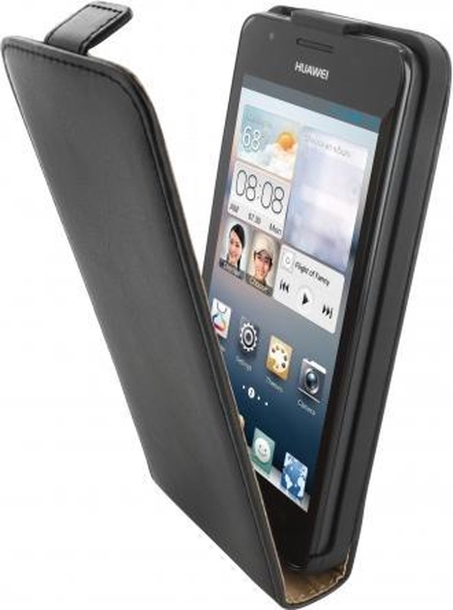 Mobiparts Classic Flip Case Huawei Ascend G510 Black