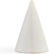 Kähler Design Glazed Cone - 15 cm - Grijsgroen
