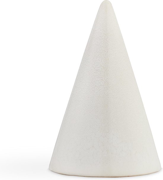 Kähler Design Glazed Cone - 15 cm - Grijsgroen