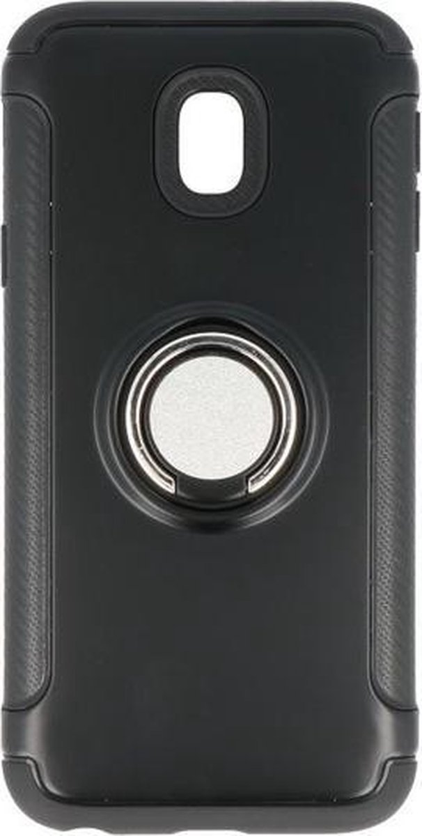 BestCases - Samsung Galaxy J3 2017 Pantser TPU hoesje met Ringhouder Goud