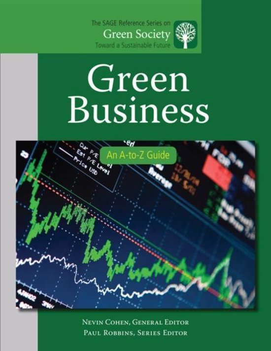 Boek cover Green Business van Nevin Cohen (Hardcover)