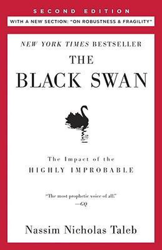 Boek cover The Black Swan van Nassim Nicholas Taleb (Paperback)