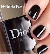 Dior, vernis nail lacquer - untitled black 904 -