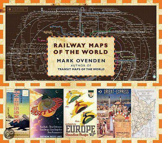 Railway Maps Of The World Mark Ovenden 9780670022656 Boeken 5909